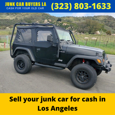 Sell your junk car for cash in Los Angeles