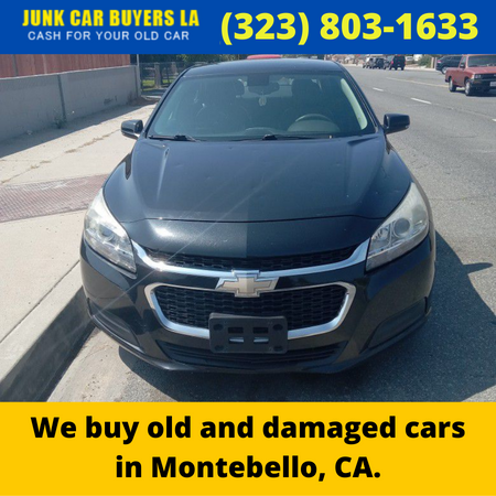 We buy old and damaged cars in Montebello, CA.